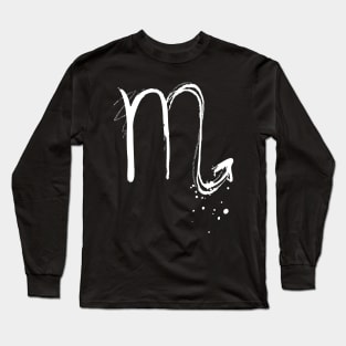 Scorpio Zodiac Sign Long Sleeve T-Shirt